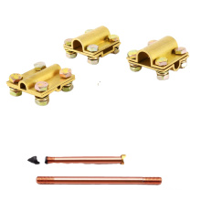 Good quality brass rod clamp connector wire connector earth rod clamp